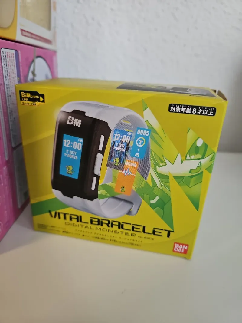Vital Bracelet Digital Monster Blanco