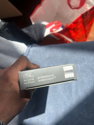 Estuche Acuarelas Winsor & Newton 12 Tubos