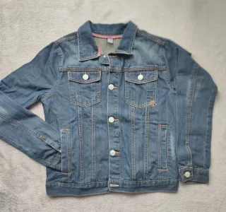 Cazadora vaquera ZARA (Talla 13-14 / 164cm)