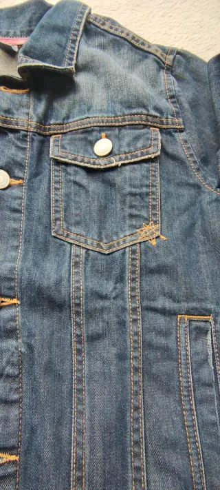 Cazadora vaquera ZARA (Talla 13-14 / 164cm)