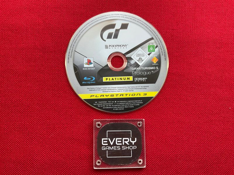 Gran Turismo 5 Prologue PS3 Blu-ray