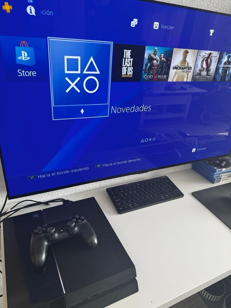 PS4 Fat 500GB HEN 12.02 + juegos afbeelding 2