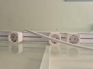 Enchufe Deslizante Ángel blanco con 5 enchufes