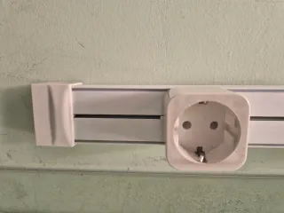 Enchufe Deslizante Ángel blanco con 5 enchufes