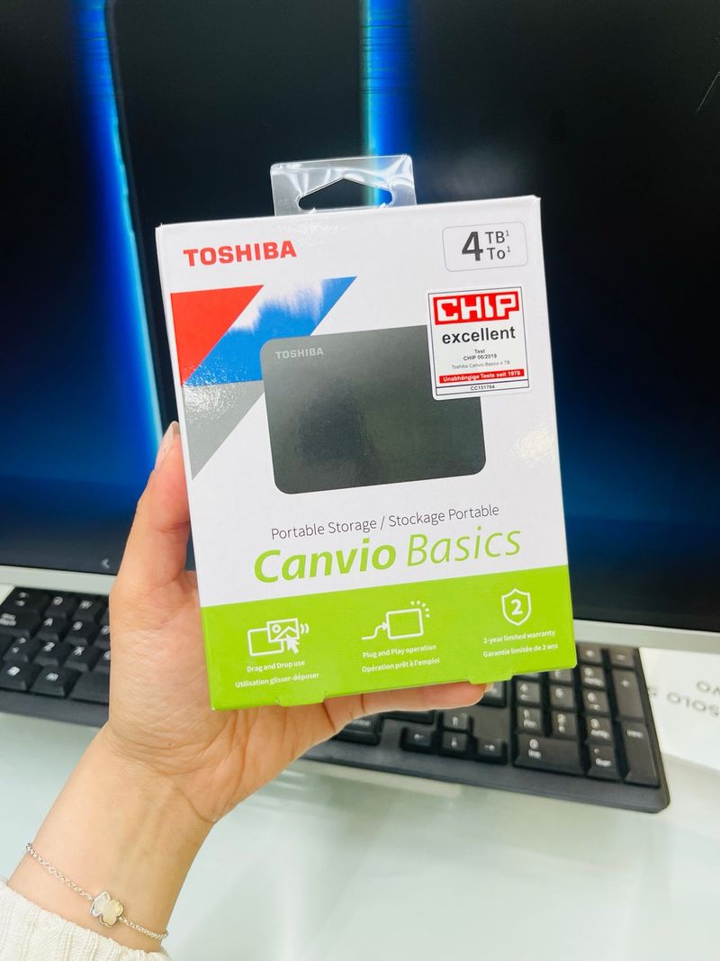 Disco Duro Externo Toshiba Canvio Basics 4TB