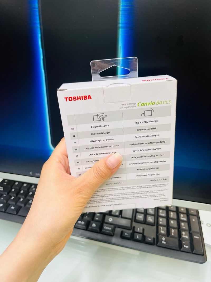Disco Duro Externo Toshiba Canvio Basics 4TB afbeelding 2