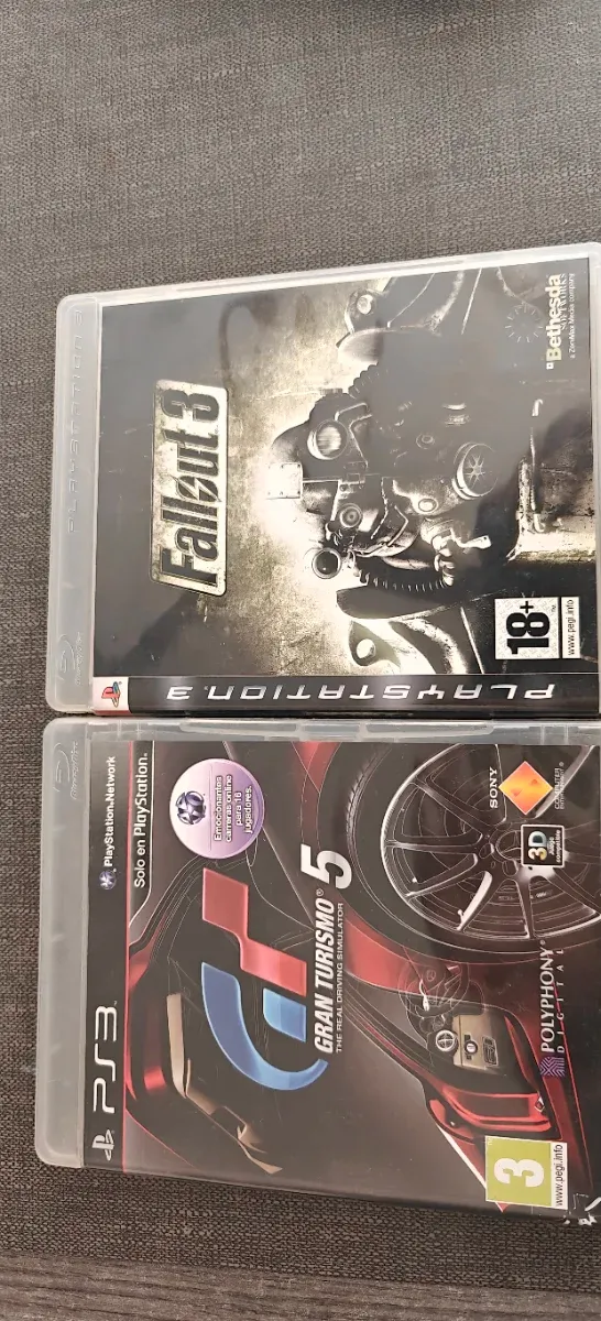 PS3 Juegos: Fallout 3 y Gran Turismo 5