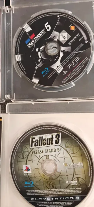 PS3 Juegos: Fallout 3 y Gran Turismo 5