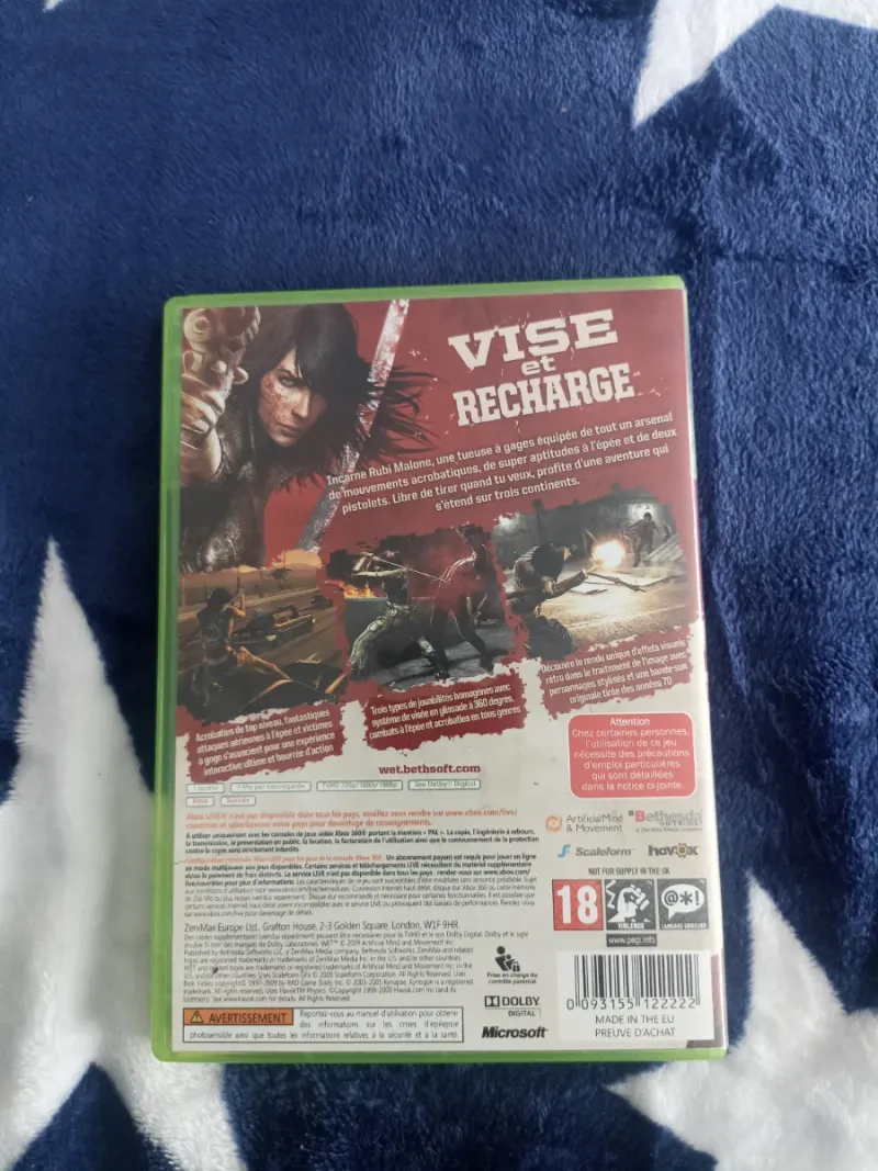 Juego Xbox 360 WET completo afbeelding 2