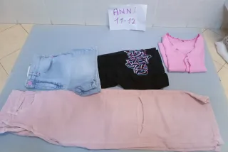 Lotto 18 capi estivi bambina 11/12 anni