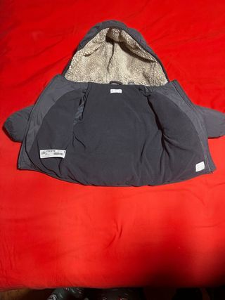 Chaquetón niño gris 18-24 meses