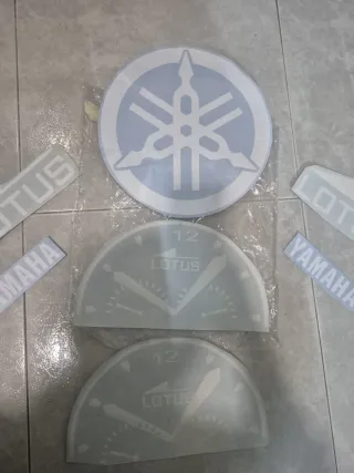 Pegatinas Yamaha y Lotus