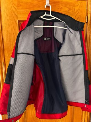 Chaqueta anticorte Clase 1 | Roja y amarilla