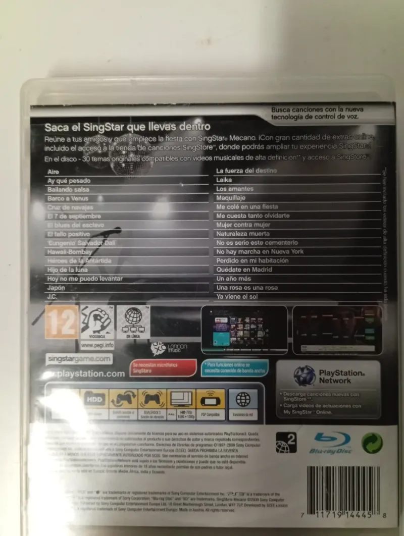Singstar Mecano PS3 afbeelding 3