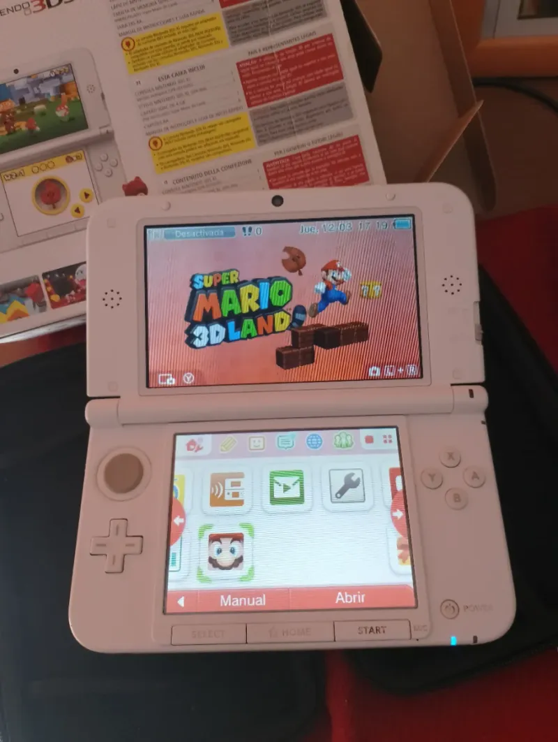 Nintendo 3DS XL Blanca