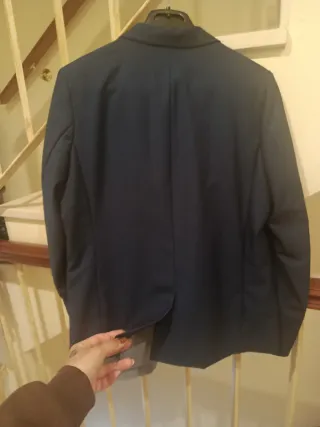 Chaqueta traje niño azul