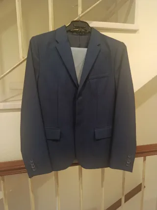 Chaqueta traje niño azul