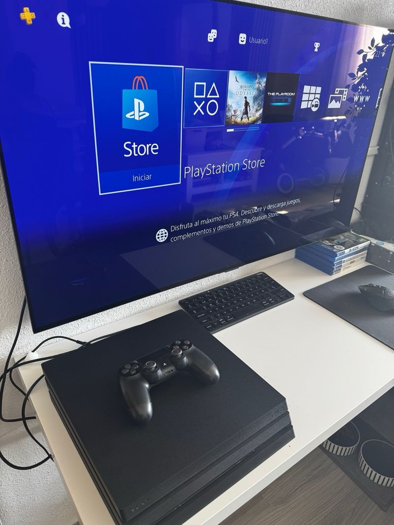 PS4 Pro 1TB + Mando Original afbeelding 2