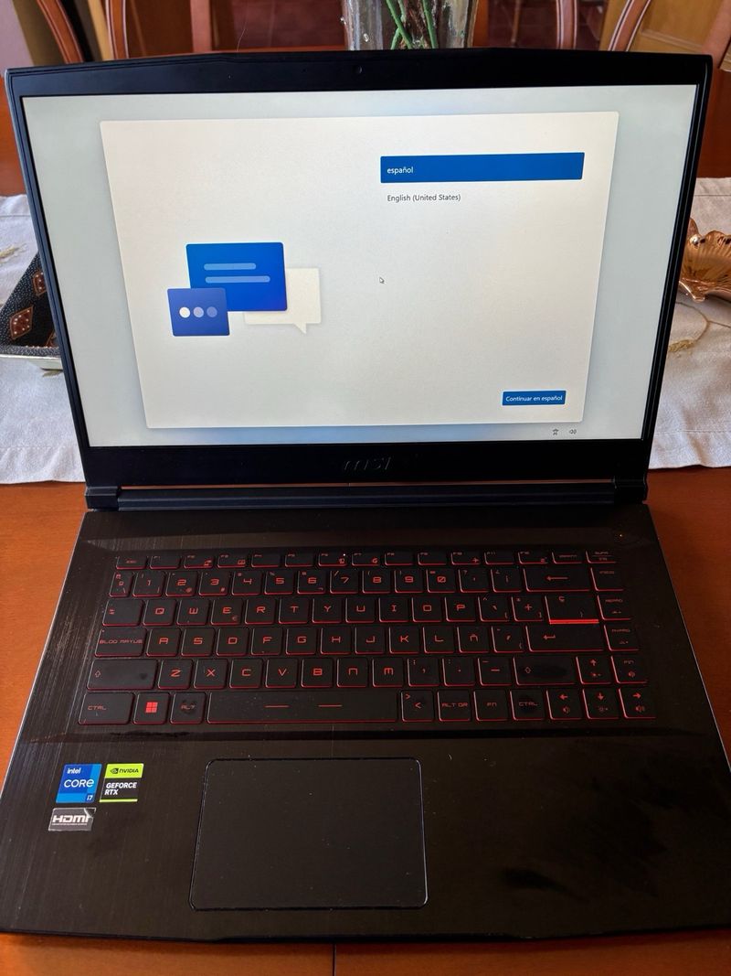 MSI GF63 Thin – i7 – RTX – 16GB RAM – 1TB SSD | Po afbeelding 2