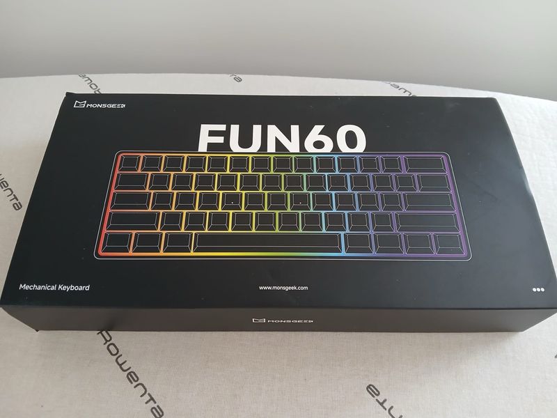 Teclado Mecânico MonsGeek FUN60 RGB - (NOVO)