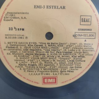 Vinilo LP Stars on Emi 1981