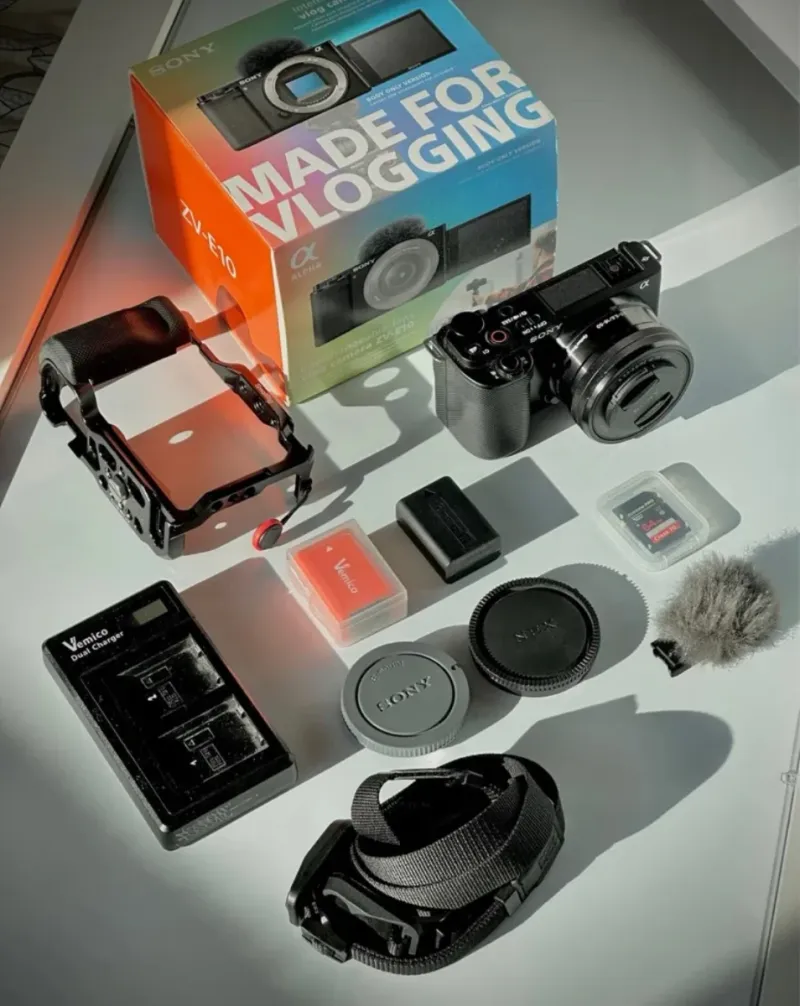Cámara Sony ZV-E10 + Accesorios