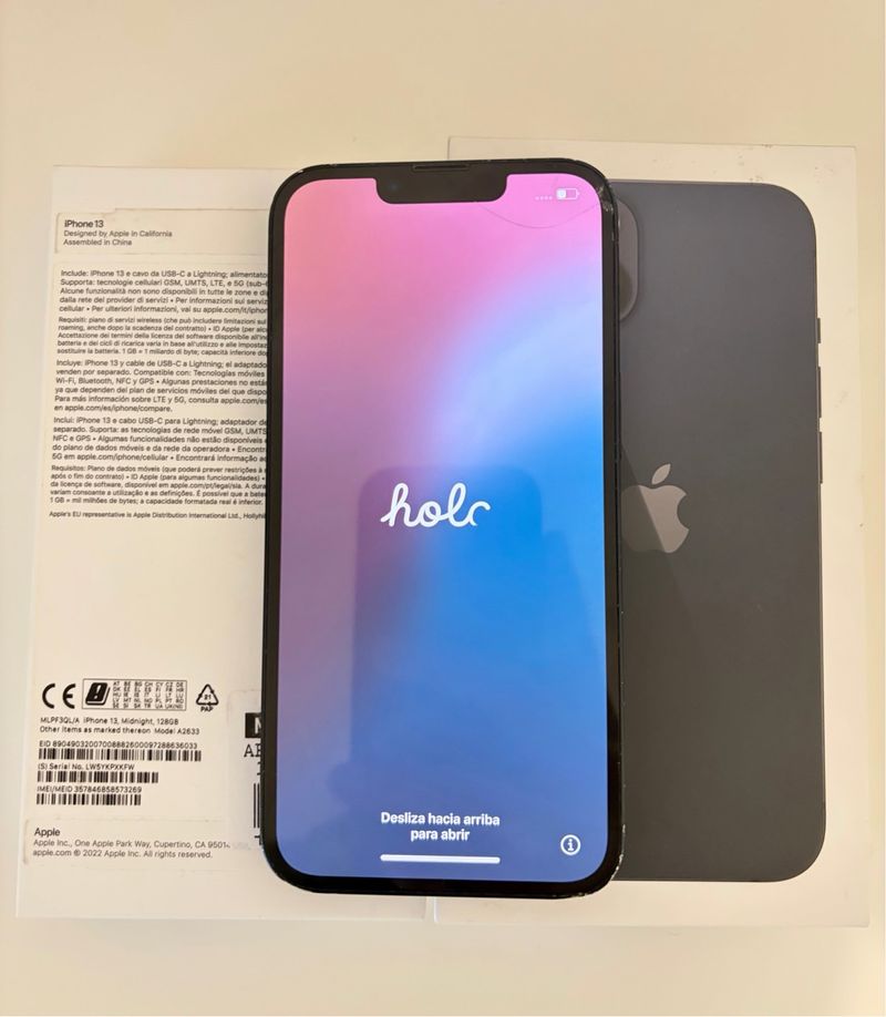 iPhone 13 Midnight 128GB Batería 77%