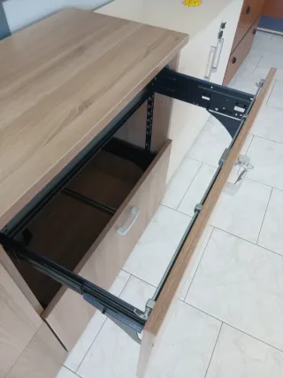 Armario archivador 4 cajones madera