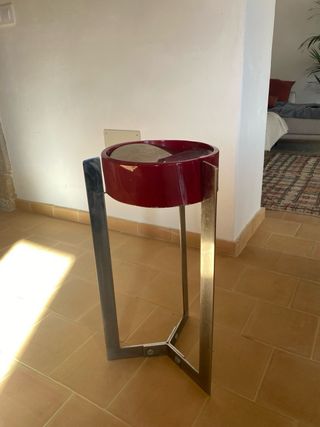 Cenicero de pie vintage