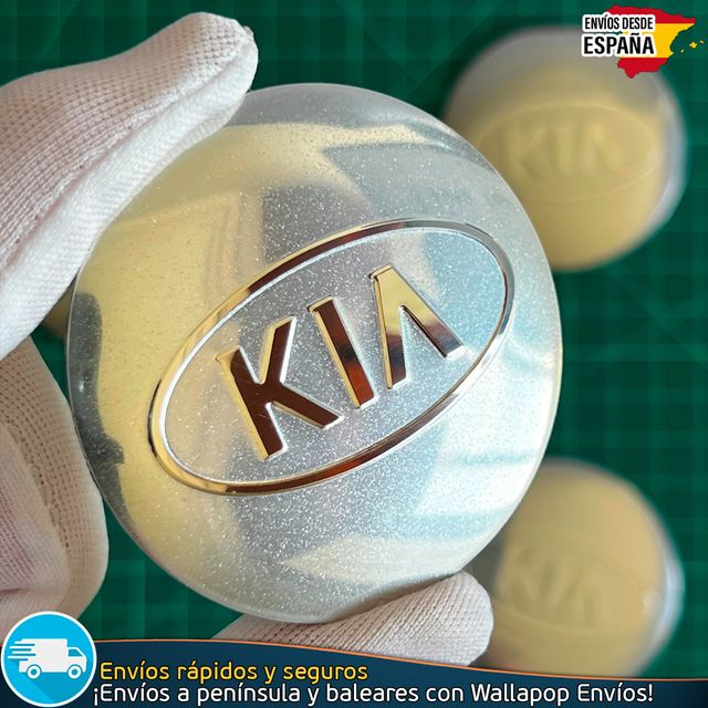 Emblema Kia 56mm Tapacubos Tapas Centro Llantas