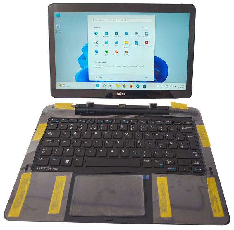 Portatil tablet Dell 7350 1TB 8GB + Office + Win11 afbeelding 2