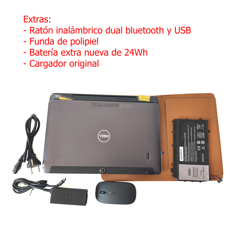 Portatil tablet Dell 7350 1TB 8GB + Office + Win11