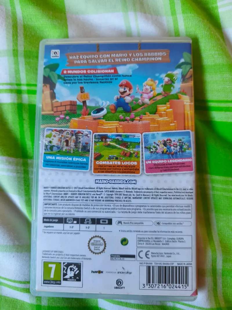 Mario + Rabbids Kingdom Battle Nintendo Switch afbeelding 2