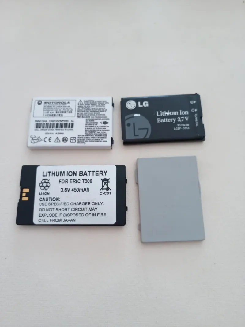 Baterías Móviles Litio LG, Motorola, Siemens
