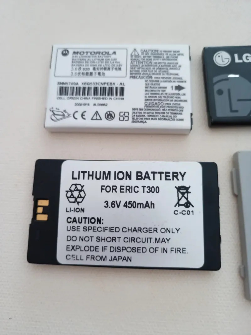 Baterías Móviles Litio LG, Motorola, Siemens afbeelding 3
