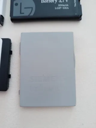 Baterías Móviles Litio LG, Motorola, Siemens