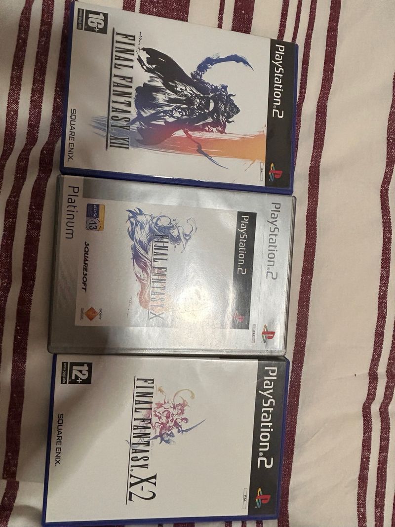 Lote Final Fantasy PS2 (XII, X, X-2)