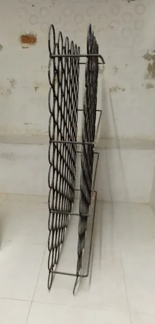 Botellero Forja Artesanal Negro