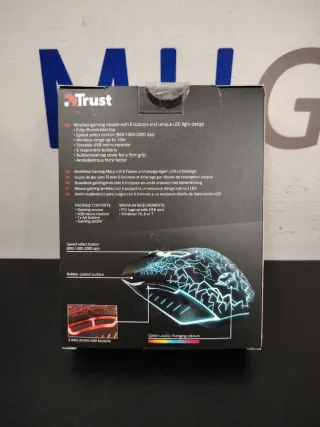 Ratón Gaming Inalámbrico Trust GXT 107