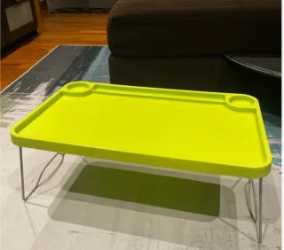 2 Bandejas Cama Ikea Verde/Plata