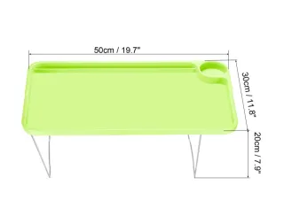 2 Bandejas Cama Ikea Verde/Plata