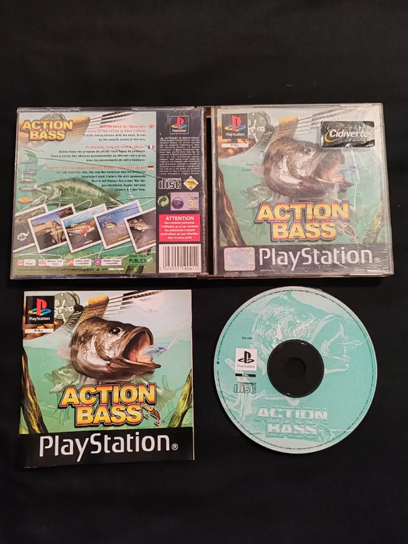Action Bass PS1 PAL ITA ENG FRA DEU