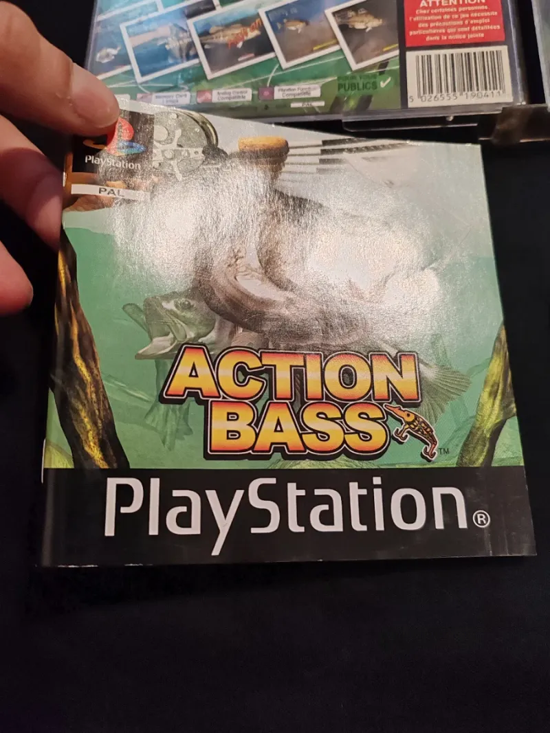 Action Bass PS1 PAL ITA ENG FRA DEU afbeelding 3