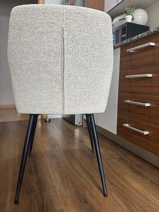 Silla PURHUS de JYKS blanco/ crudo