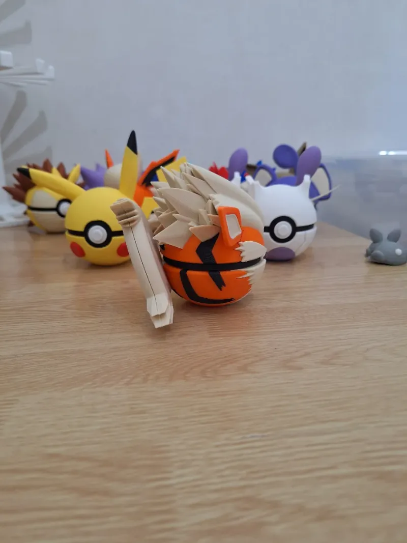 Arcanine Pokeball Pokémon afbeelding 2