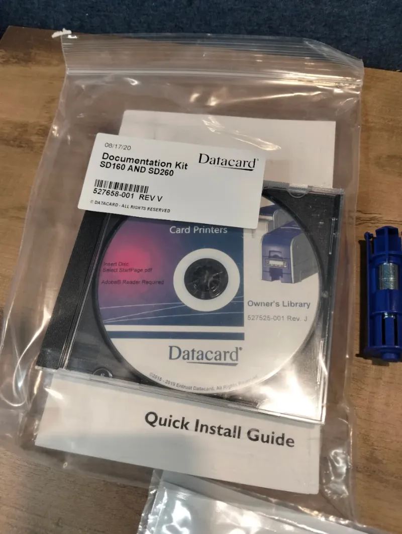Impresora tarjetas Datacard SD260 PVC USB afbeelding 9