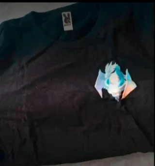 Camiseta Draconius GO Mujer Negra Multicolor