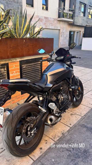 Yamaha MT-07 A2 2018