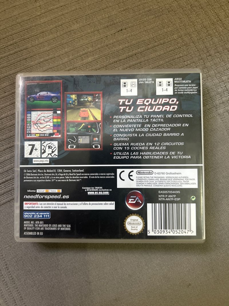 Need for Speed Carbono Nintendo DS afbeelding 2