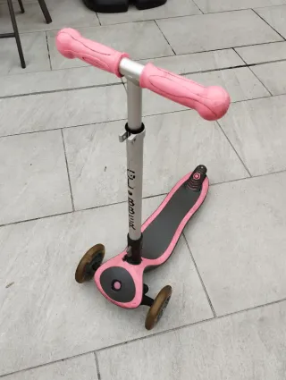 Patinete infantil 3 ruedas rosa